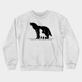 Save The Wolves Crewneck Sweatshirt